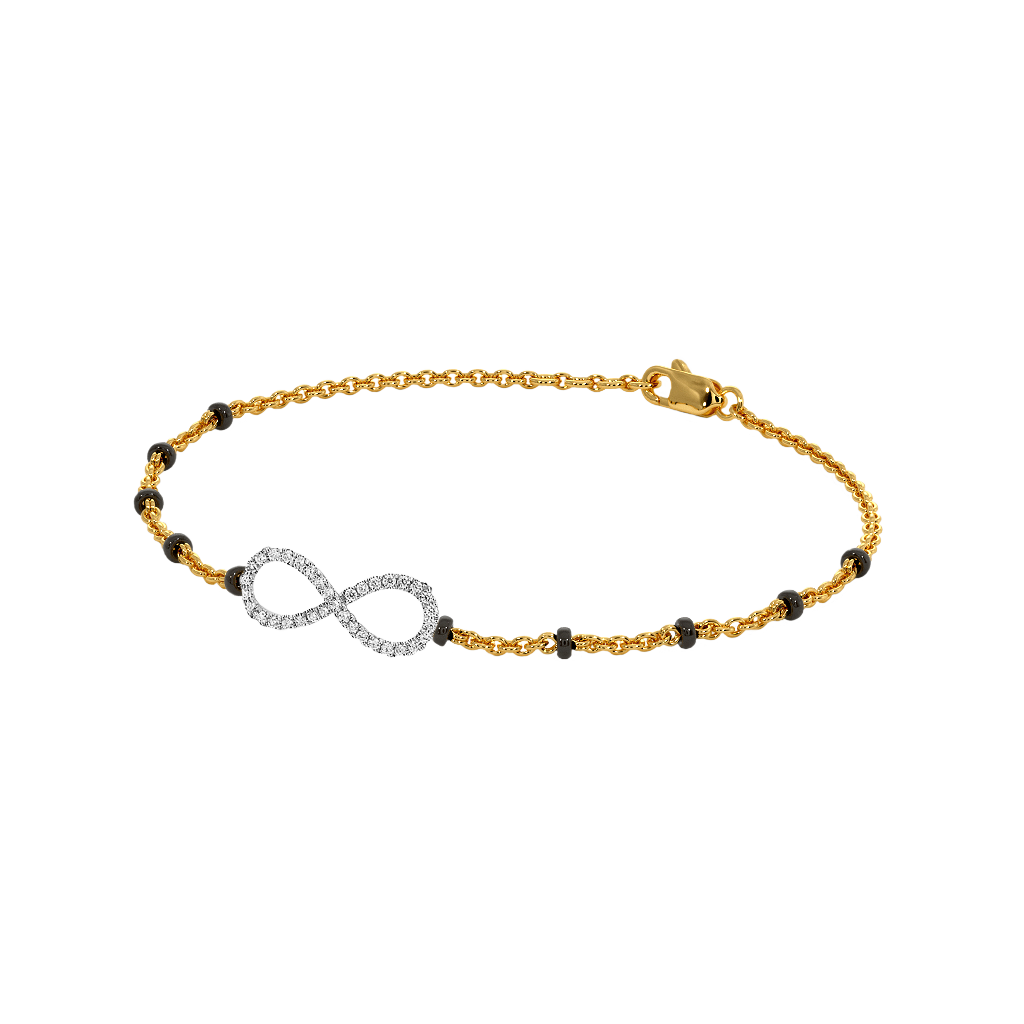 The Infinity Mangalsutra Bracelets
